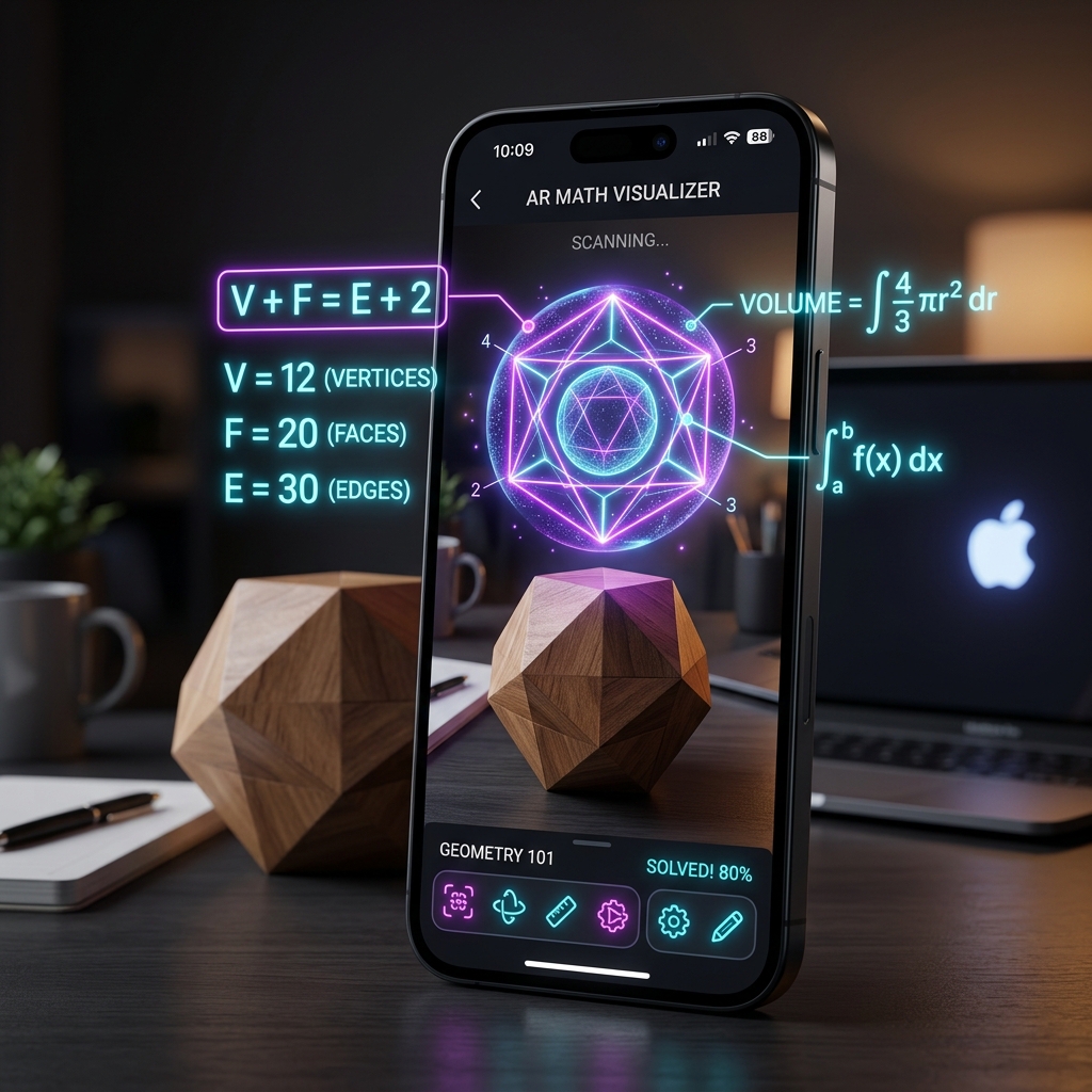 Portada del proyecto Gamificación AR para Matemáticas